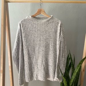 Old Navy Oatmeal Mockneck sweater